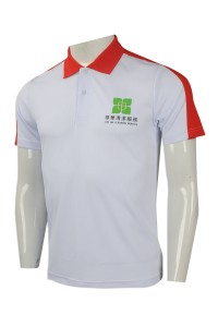 P995 Customized color matching sleeve Polo shirt A large number of custom-made Polo shirts Macau Luhua Pharmacy Clean uniforms Environmental sanitation Disinfection Shoulder position Contrast Non-profit organization Civil society organization Joint organi